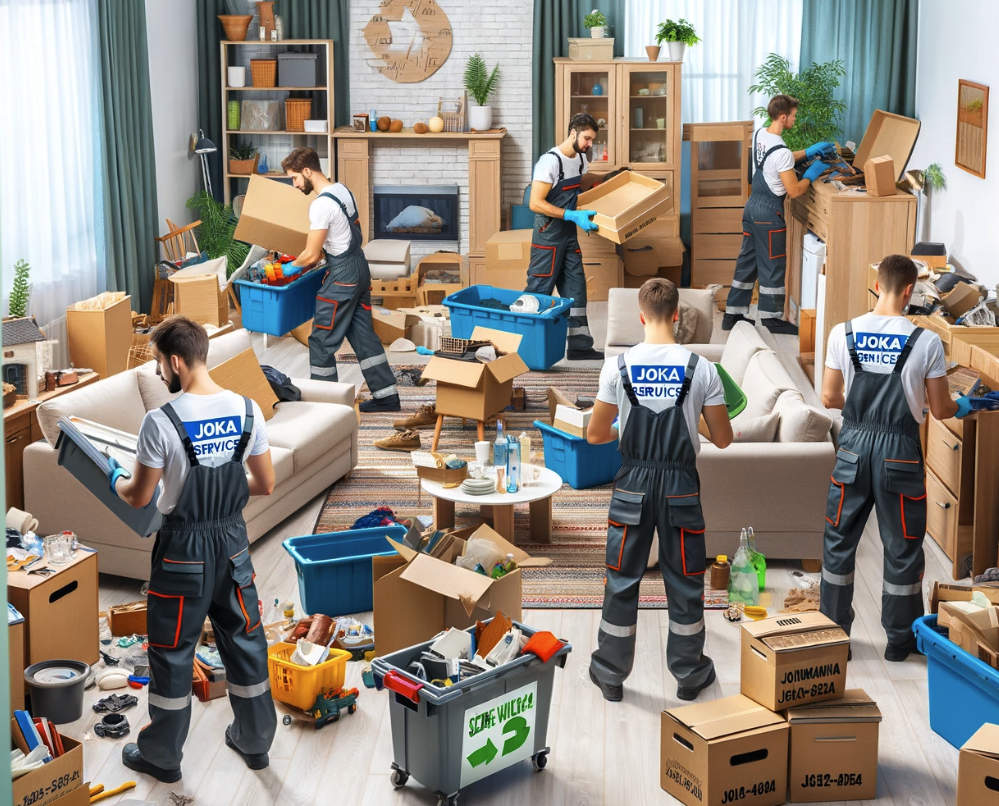 Professionelle Wohnungsauflösung durch JoKa-Service24